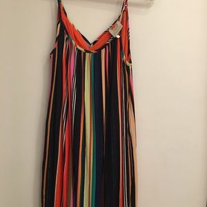 FarmRio for Anthropology maxi dress sz med